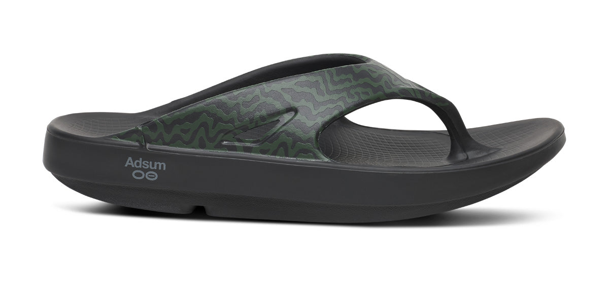 Men's OOFOS x Adsum OOriginal Limited Sandal - Black